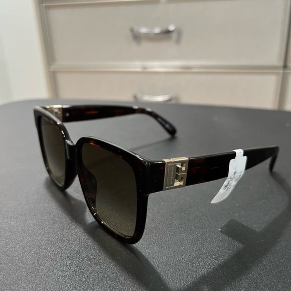 Givenchy Accessories - Givenchy Brown Gradient Square Ladies Sunglasses GV 7141/G/S 0086/HA 53